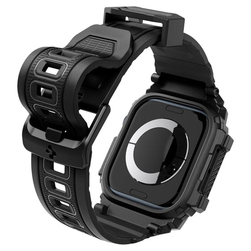 Spigen Apple Watch 11/10 Series Case+Band – Rugged Armor Pro